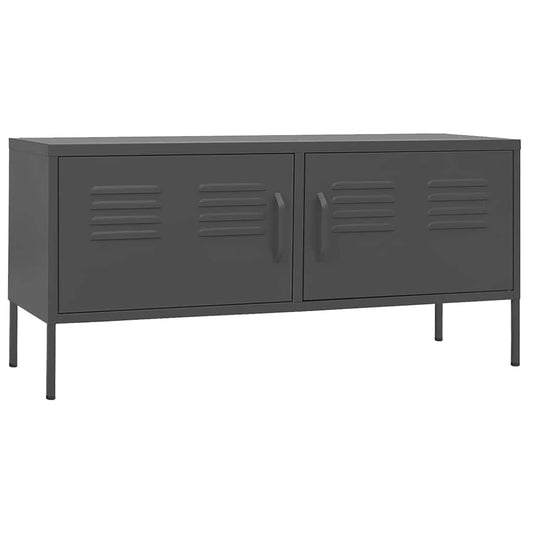 TV Cabinet | Anthracite | Steel | Medium | Levelers | TV Cabinet