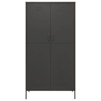 Wardrobe Anthracite 90x50x180 cm Steel