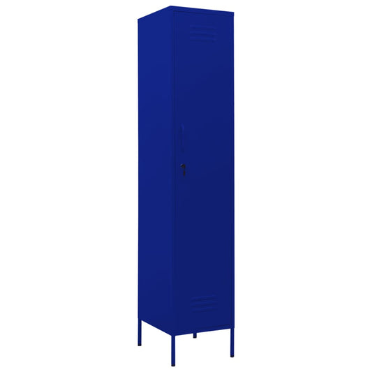 Locker Cabinet | Navy Blue | Steel | Locker Cabinet | Rectangular