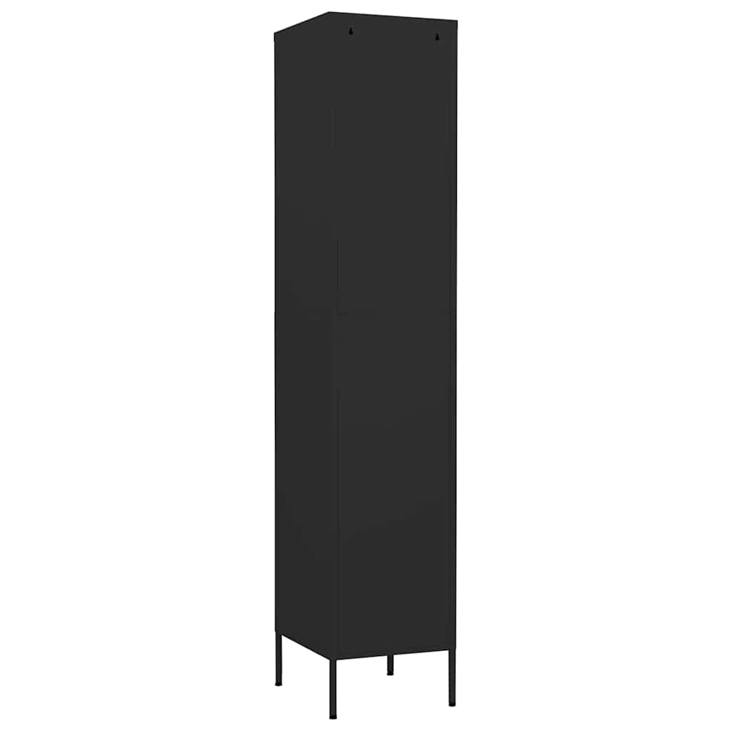 Locker Cabinet Black Steel Standard Locker Cabinet Rectangular