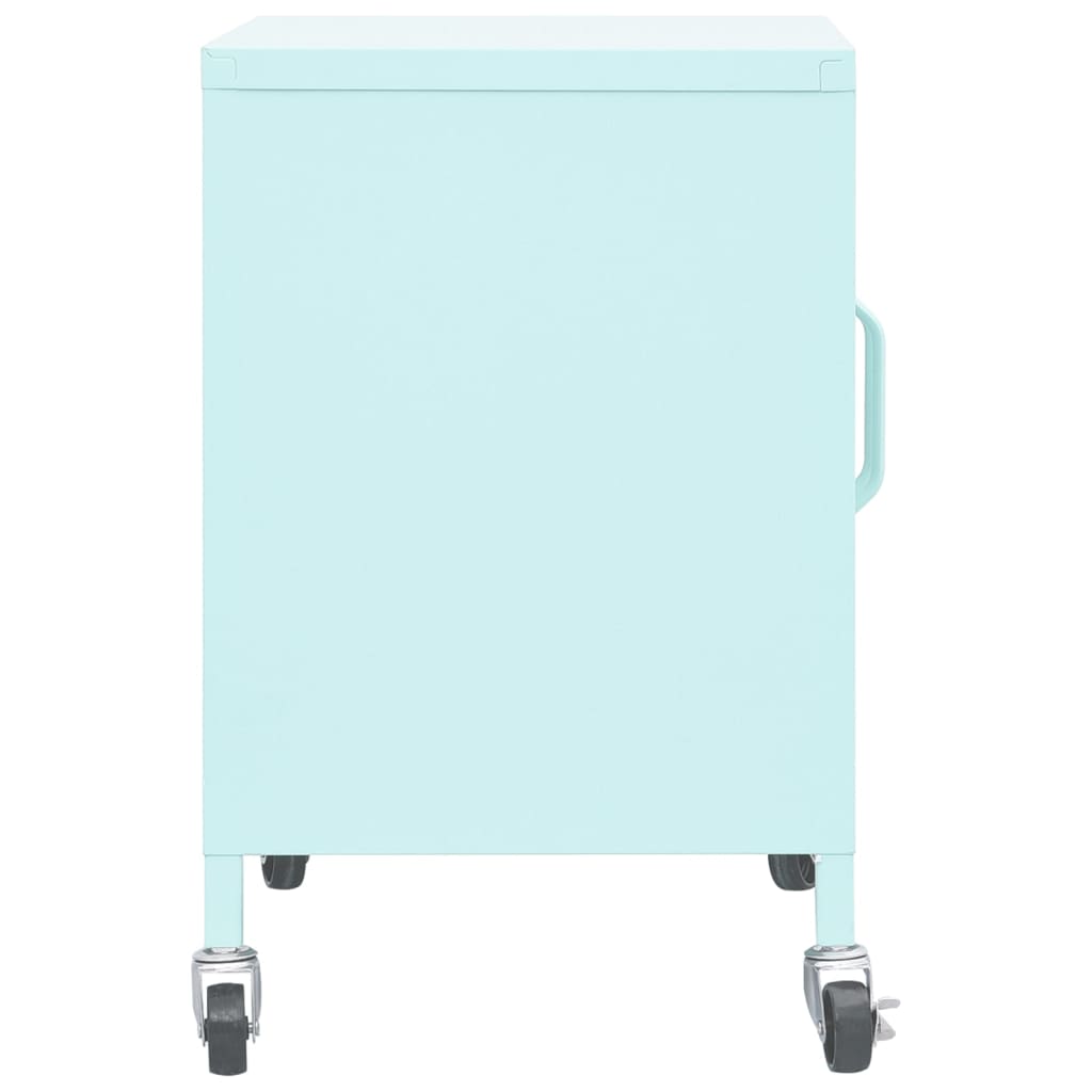 Storage Cabinet Mint Steel Small Storage Cabinet Rectangular