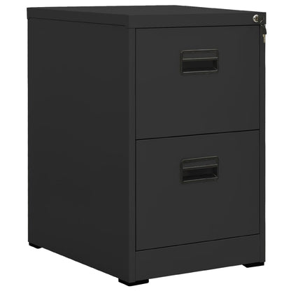 Filing Cabinet | Anthracite | Steel | Medium | Anthracite Filing Cabinet