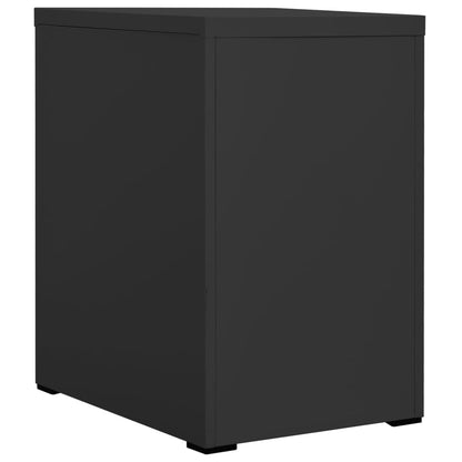 Filing Cabinet | Anthracite | Steel | Medium | Anthracite Filing Cabinet