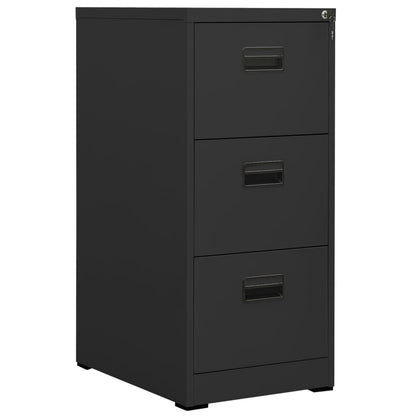 Filing Cabinet | Anthracite | Steel | Medium | Filing Cabinet