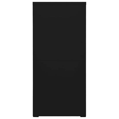 Filing Cabinet | Black | Steel | Large | Filing Cabinet | Rectangular