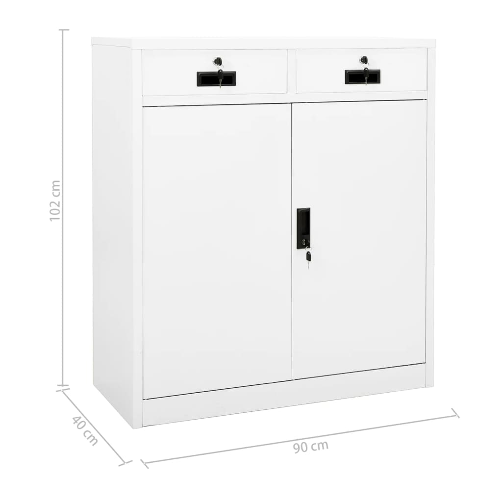 Office Cabinet Height-Adjustable Shelves Filing Cabinet Rectangular