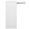 Office Cabinet White 90x40x102 cm Steel