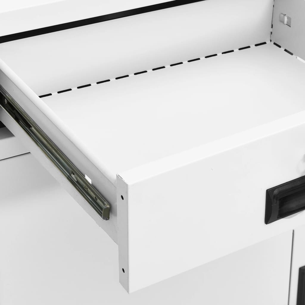 Office Cabinet Height-Adjustable Shelves Filing Cabinet Rectangular