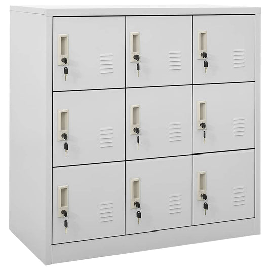 Locker Cabinet | Light grey | Steel | Medium | Steel Locker Cabinet