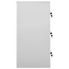 Locker Cabinet Light Grey 90x45x92.5 cm Steel