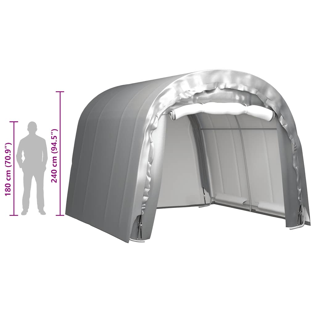 Storage Tent 300x300 cm Steel Grey