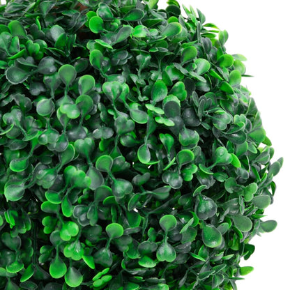 Artificial Boxwood Plant with Pot Ball Shaped Green 60 cm
