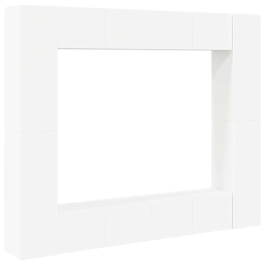 TV Cabinet | White | Engineered wood | Modern | TV Stand | HiFi Cabinet