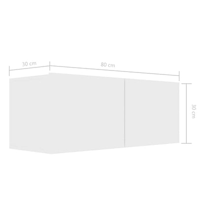TV Cabinet Set | White | Engineered wood | Standard | TV Cabinet Set