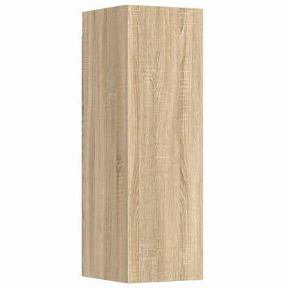 3 Piece TV Cabinet Set Sonoma Oak Engineered Wood