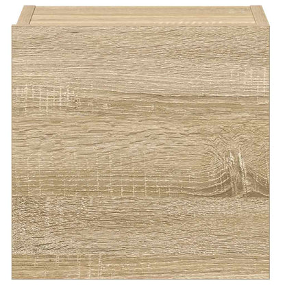 3 Piece TV Cabinet Set Sonoma Oak Engineered Wood