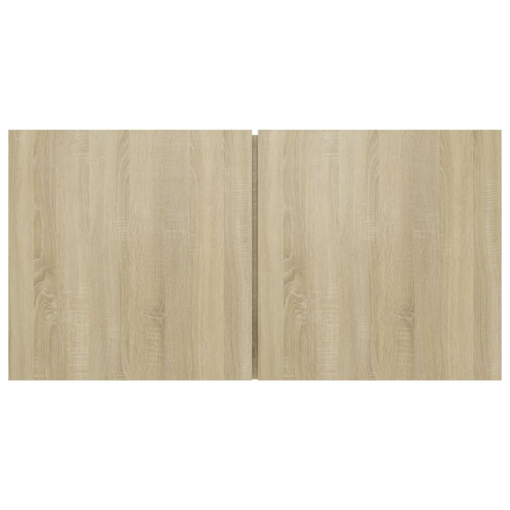 6 Piece TV Cabinet Set Sonoma Oak Engineered Wood