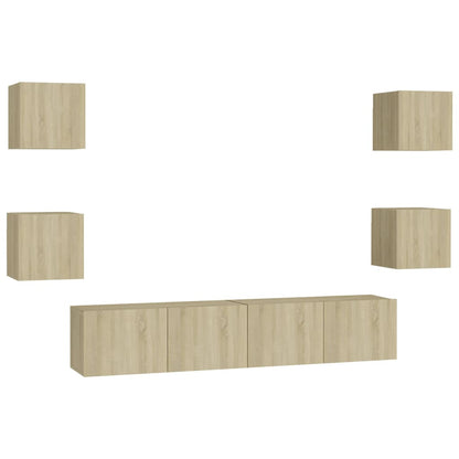 TV Cabinet | Sonoma Oak | Engineered Wood | Sonoma Oak TV Cabinet