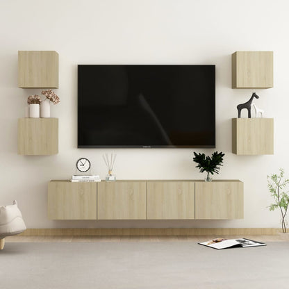 TV Cabinet | Sonoma Oak | Engineered Wood | Sonoma Oak TV Cabinet
