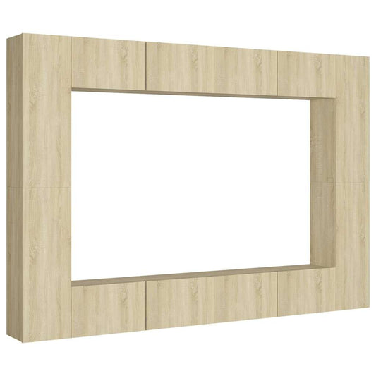 TV Cabinet | Sonoma oak | Engineered wood | Medium | TV Cabinet