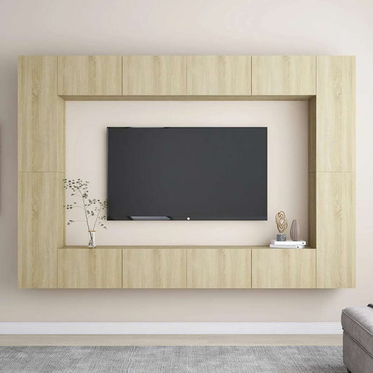 TV Cabinet | Sonoma oak | Engineered wood | Medium | TV Cabinet