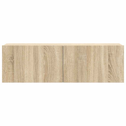 6 Piece TV Cabinet Set Sonoma Oak Engineered Wood
