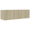 2 Piece TV Cabinet Set Sonoma Oak Engineered Wood