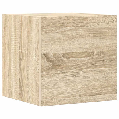 3079020 vidaXL 8 Piece TV Cabinet Set Sonoma Oak Engineered Wood (801475x4+803351+804491)