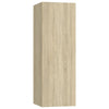 10 Piece TV Cabinet Set Sonoma Oak Engineered Wood