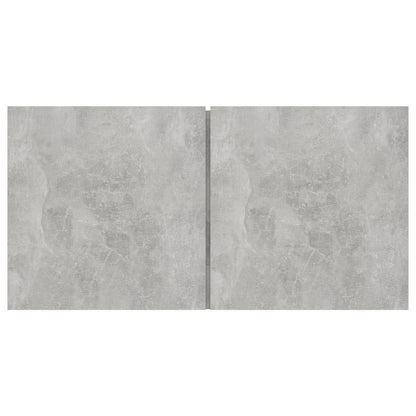 3079066 vidaXL 8 Piece TV Cabinet Set Concrete Grey Engineered Wood (2x804521+804495)