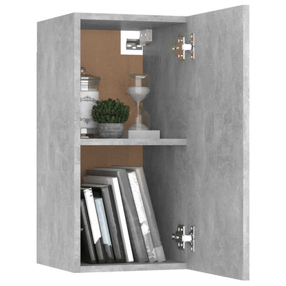 8 Piece TV Cabinet Set Concrete Grey Engineered Wood