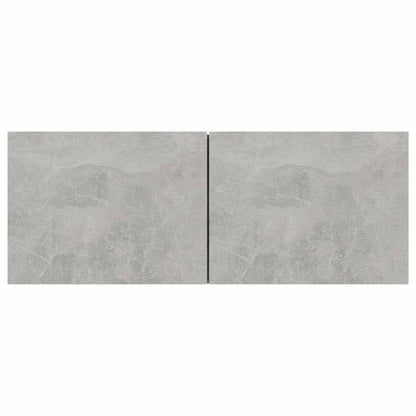 7 Piece TV Cabinet Set Concrete Grey Engineered Wood