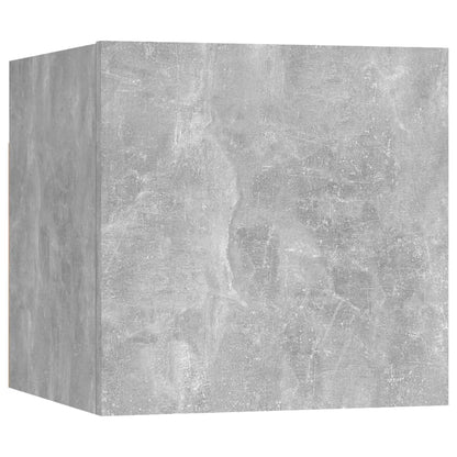 TV Cabinet Set | Concrete Grey | Engineered Wood | Standard