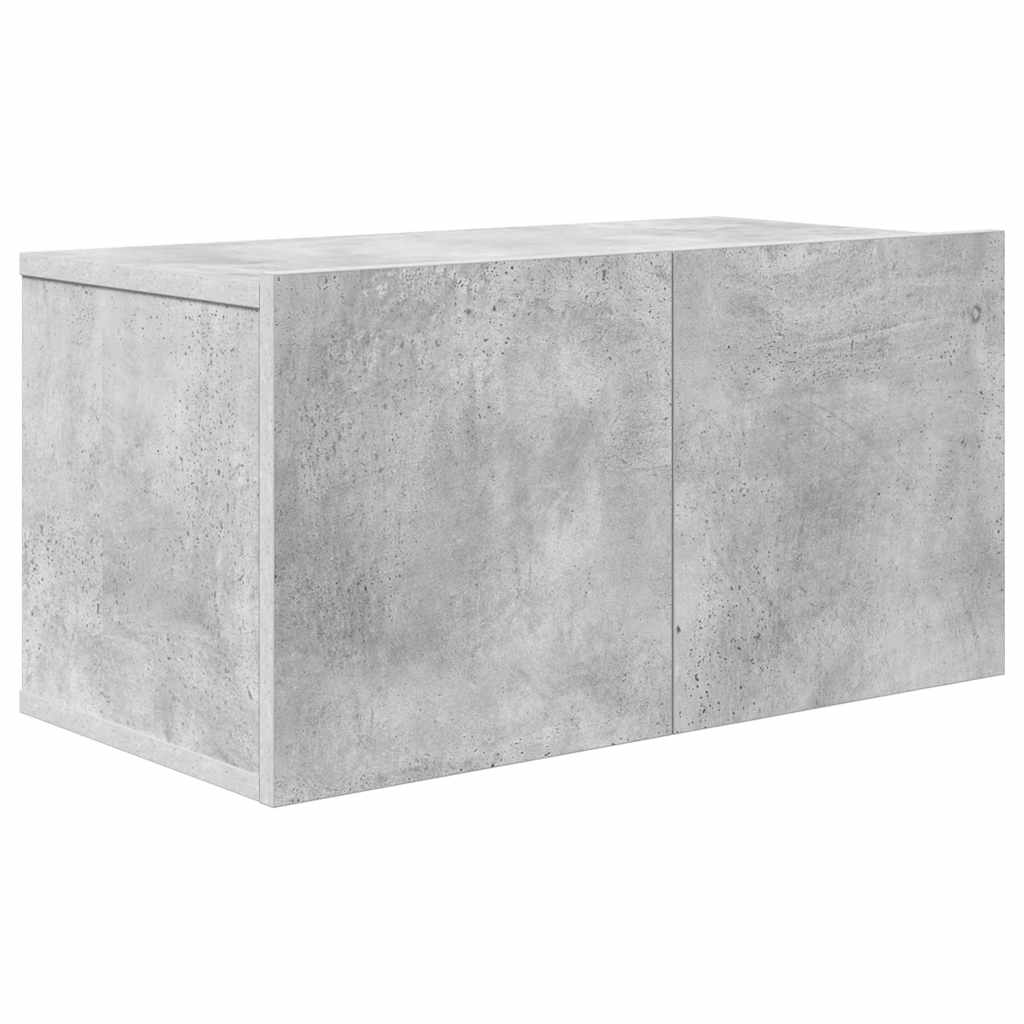 8 Piece TV Cabinet Set Concrete Grey Engineered Wood
