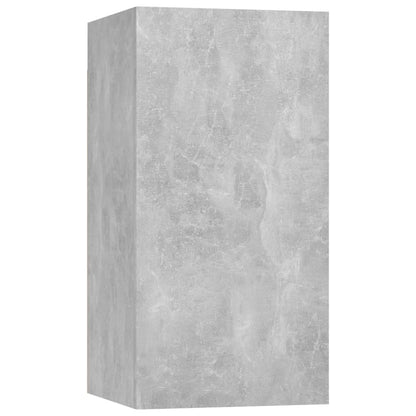 TV Cabinets 7 pcs Concrete Grey 30.5x30x60 cm Engineered Wood