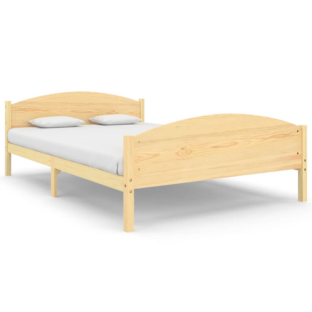 Bed Frame | Natural wood | Solid pine wood, plywood | 160 x 200 cm