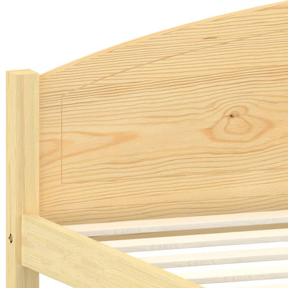 Bed Frame | Natural wood | Solid pine wood, plywood | 160 x 200 cm