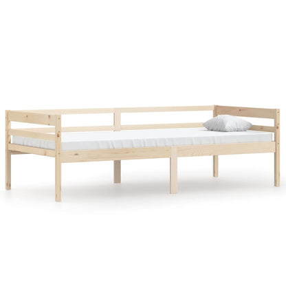 Bed Frame | Natural Wood | Solid Pinewood | Single | Durable | Bed Frame