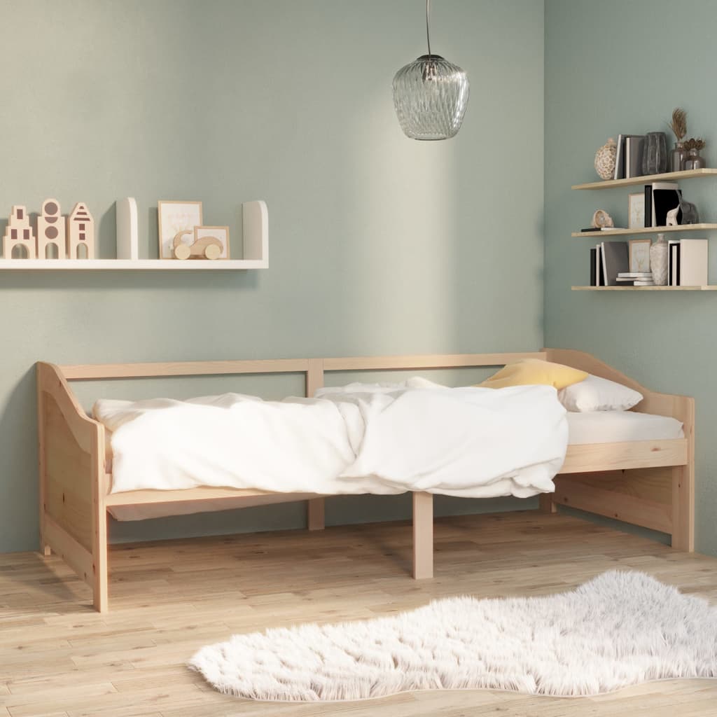 Day Bed | Natural Pine | Solid pinewood | 90x200 cm