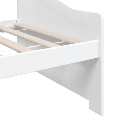 Day Bed | White | Solid Pinewood | 90x200cm