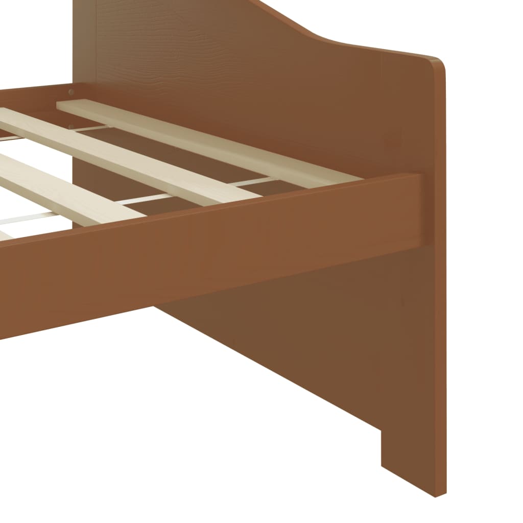 Day Bed | Honey brown | Solid pinewood | 3-Seater