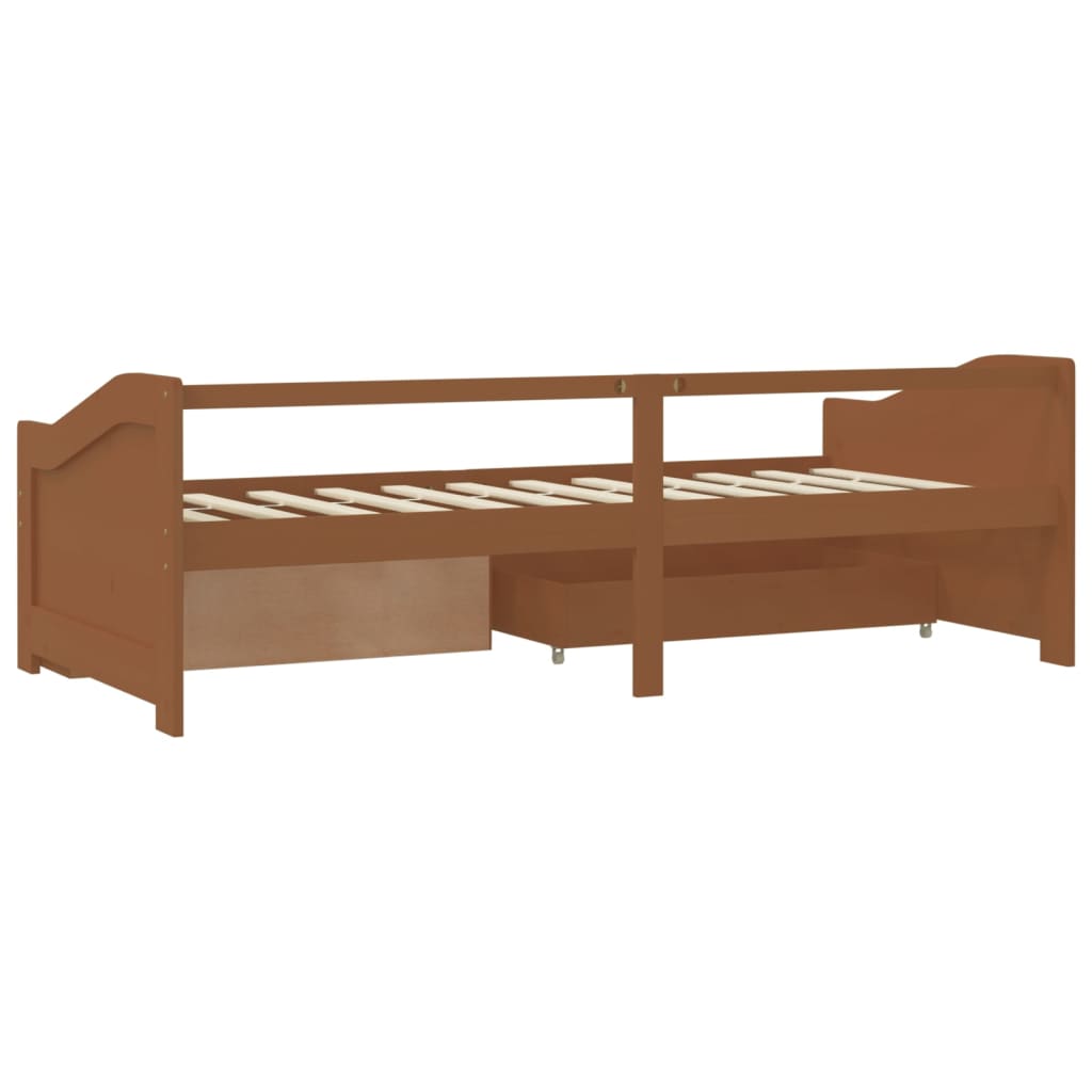 Day Bed | Honey Brown | Solid Pine wood