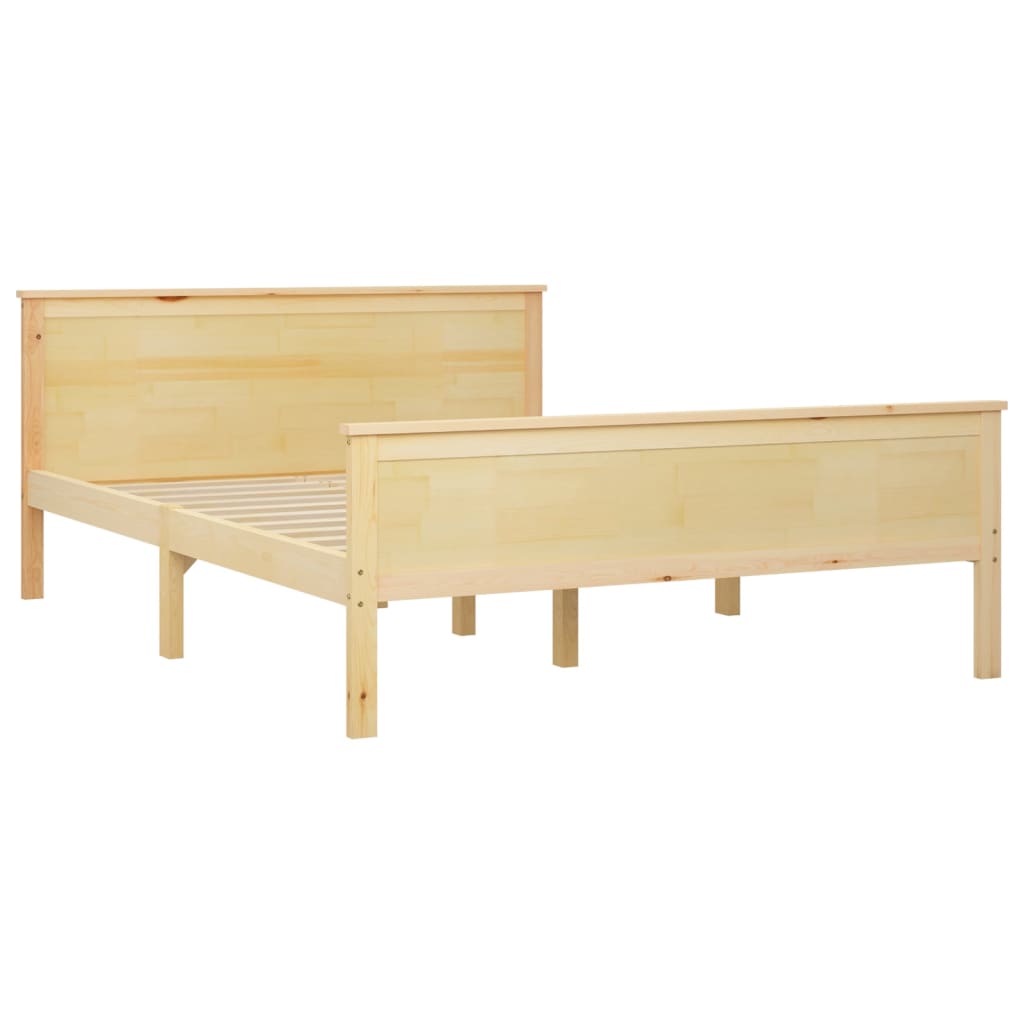 Bed Frame | Pine Wood | Solid pinewood | Double | Durable | Bed Frame