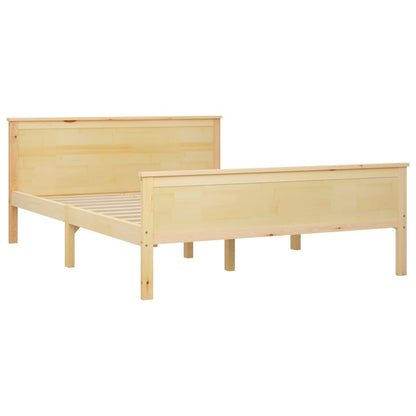 Bed Frame | Pine Wood | Solid pinewood | Double | Durable | Bed Frame