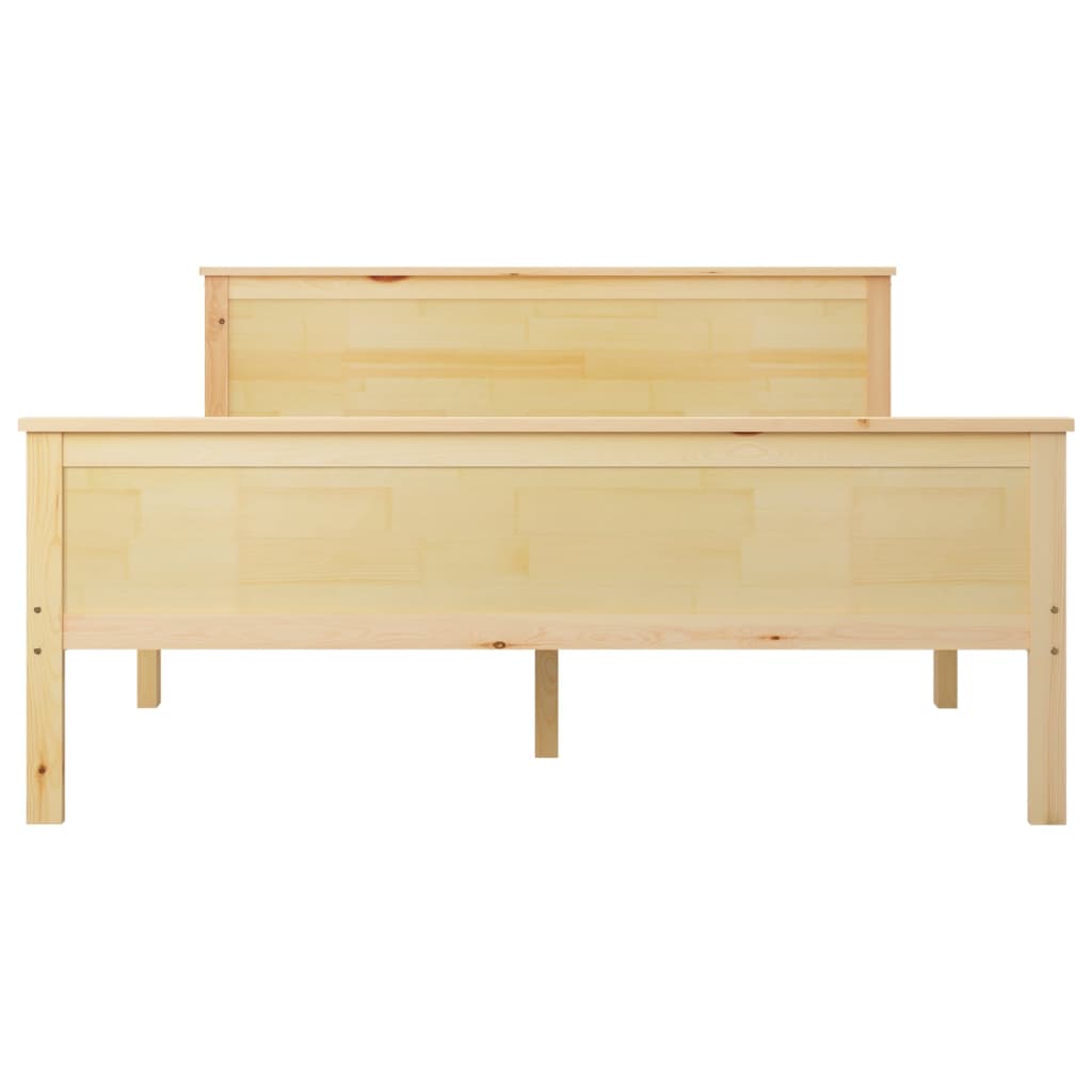 Bed Frame | Pine Wood | Solid pinewood | Double | Durable | Bed Frame