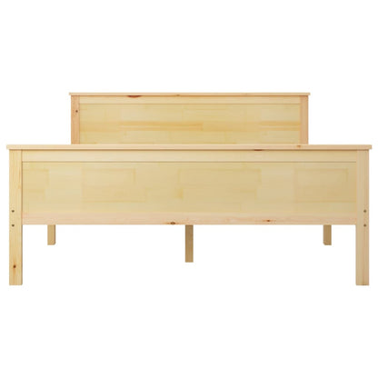 Bed Frame | Pine Wood | Solid pinewood | Double | Durable | Bed Frame