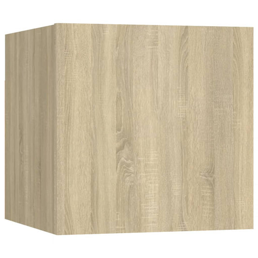 Bedside Cabinet | Sonoma oak | Engineered wood | 30.5x30x30 cm