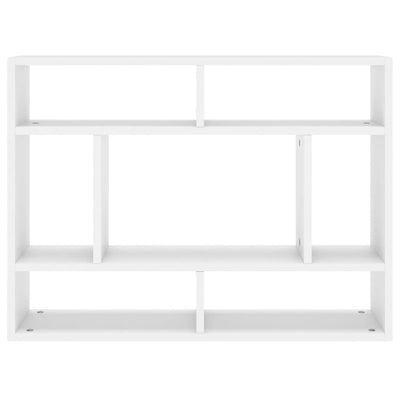Wall Shelf White 75x16x55 cm Engineered Wood