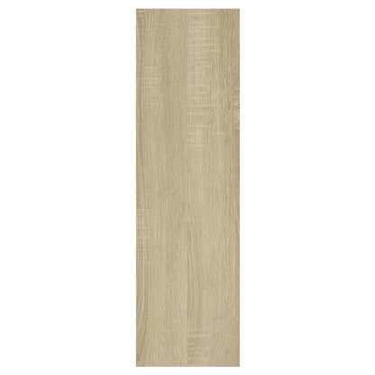 Wall Shelf Sonoma Oak 75x16x55 cm Engineered Wood