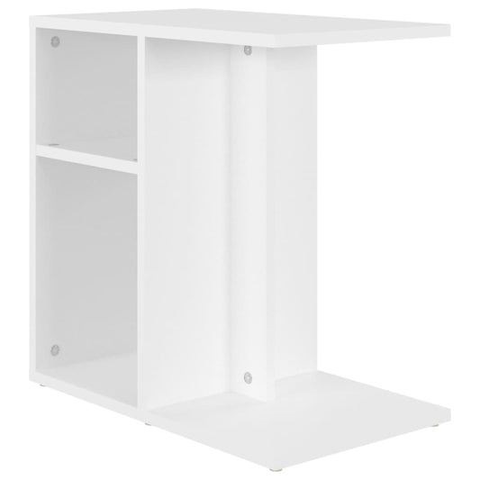Side Table | White | Engineered wood | 50 cm x 30 cm x 50 cm | Side Table